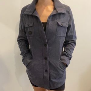 Wool-Blend Jacket with Pockets